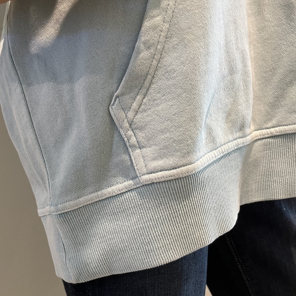 SPORTIQE French Terry Hoodies in Teal Size Medium New Without Tags - Picture 13 of 16